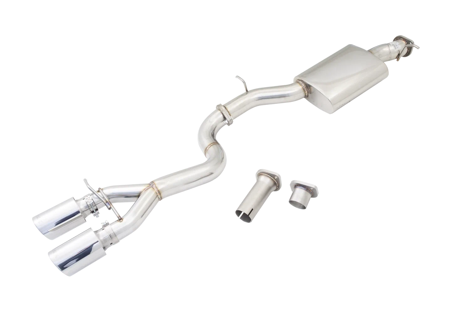 2005-2013 VW Golf R _ R32 Cat Back Exhaust System XForce ESVW07CS